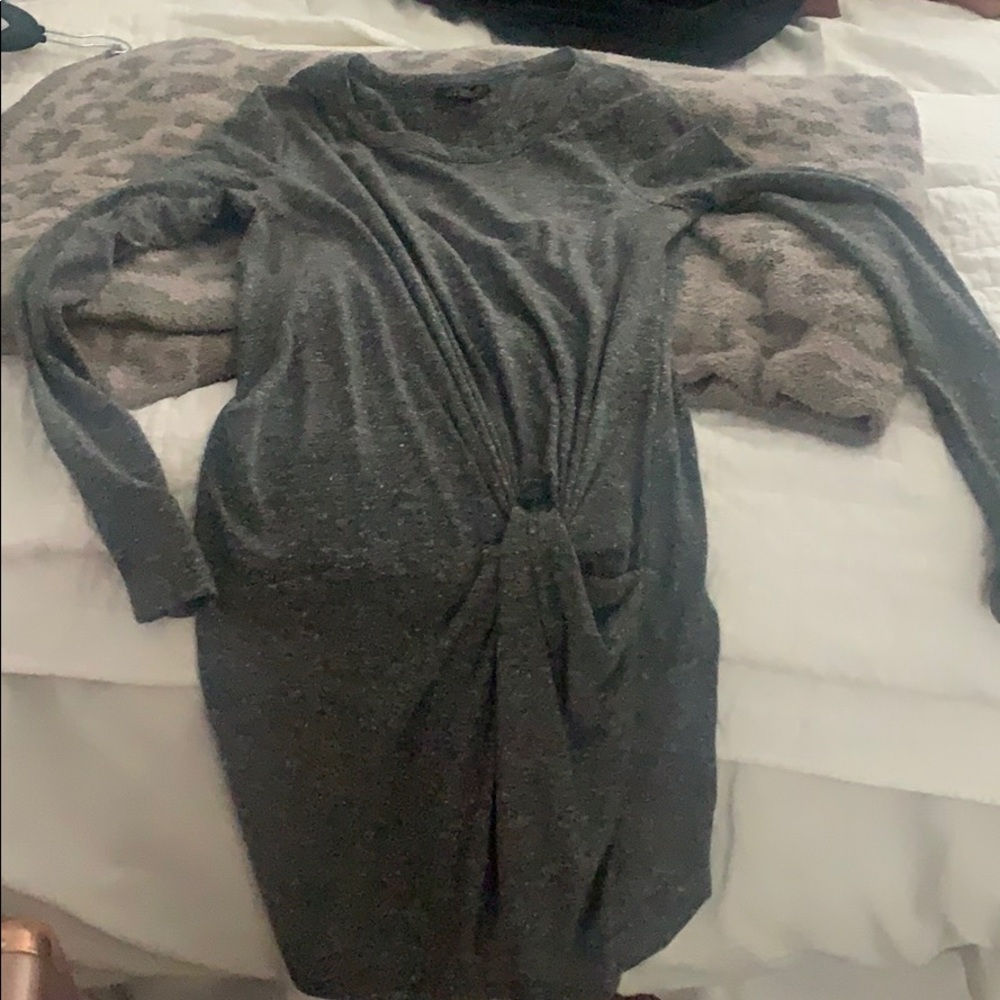 Top shop dress with knot